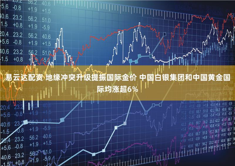 易云达配资 地缘冲突升级提振国际金价 中国白银集团和中国黄金国际均涨超6%