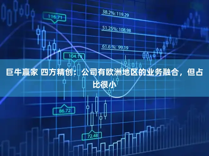 巨牛赢家 四方精创：公司有欧洲地区的业务融合，但占比很小