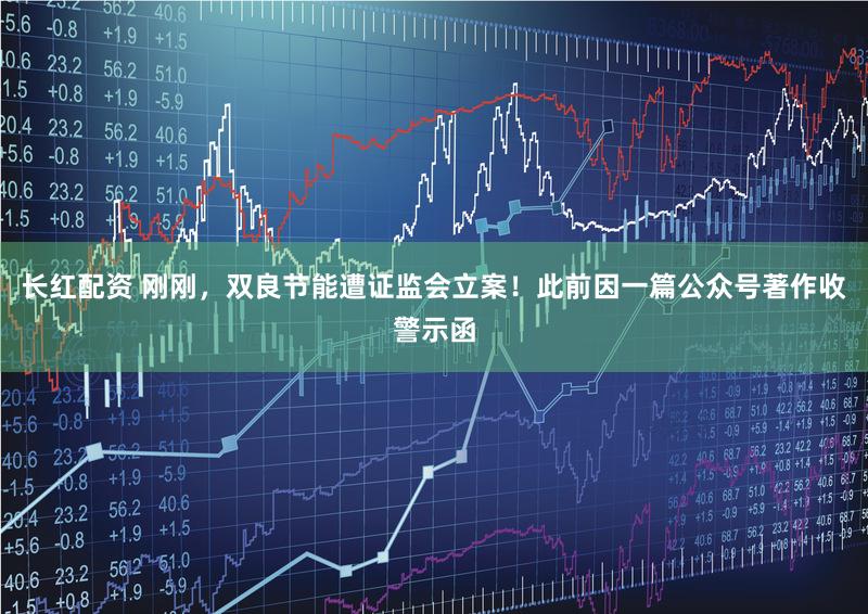 长红配资 刚刚，双良节能遭证监会立案！此前因一篇公众号著作收警示函