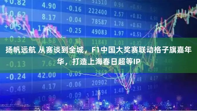 扬帆远航 从赛谈到全城,F1中国大奖赛联动格子旗嘉年华,打造上海春日超等IP